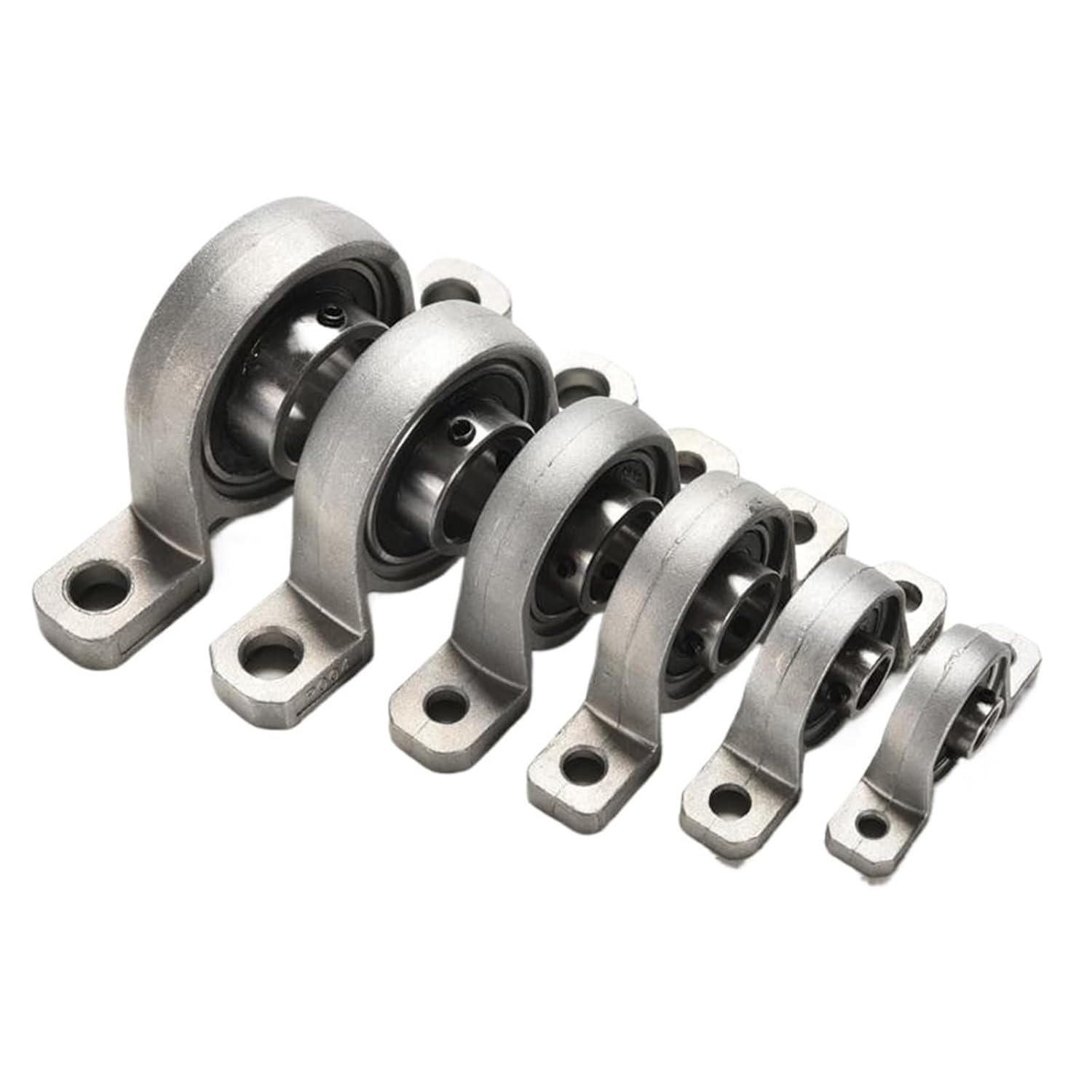 1PC Zinc Alloy Mounted Bearings Ball Bearing Pillow Block 8/10/15/17/20/25mm Bore Diameter(08 8mm)