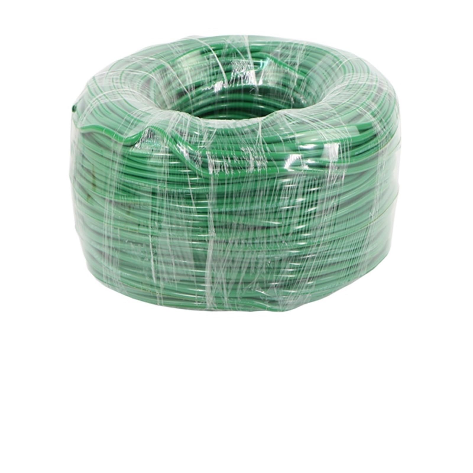 PVC Pipe 2-50m 4/7mm Garden Watering Hose 1/4'' Micro Irrigation Tubing PVC Water Drip Pipe Anti for System(Green,20m)
