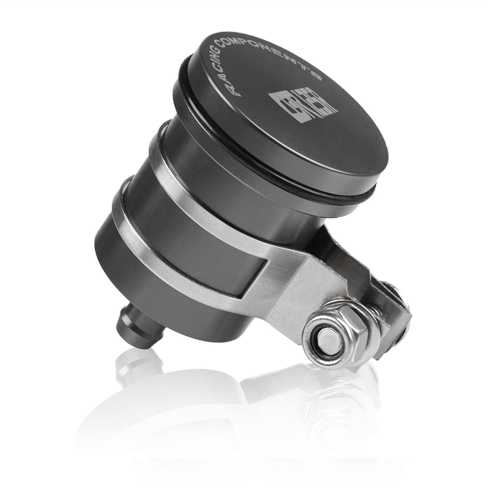 Réservoir liquide de frein CBR125R bocal d'embrayage en aluminium anodisé gris