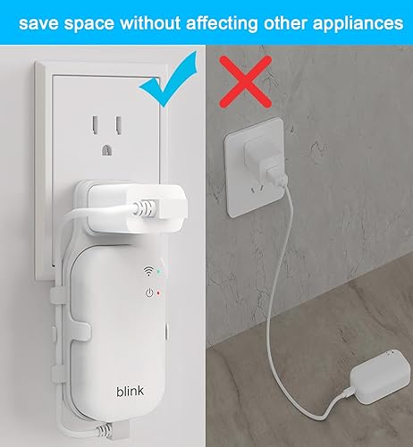 Miniatura 3 de Soporte de toma de pared para el núcleo del módulo Blink Sync - Soporte que ahorra espacio para cámaras de seguridad Blink para interiores y