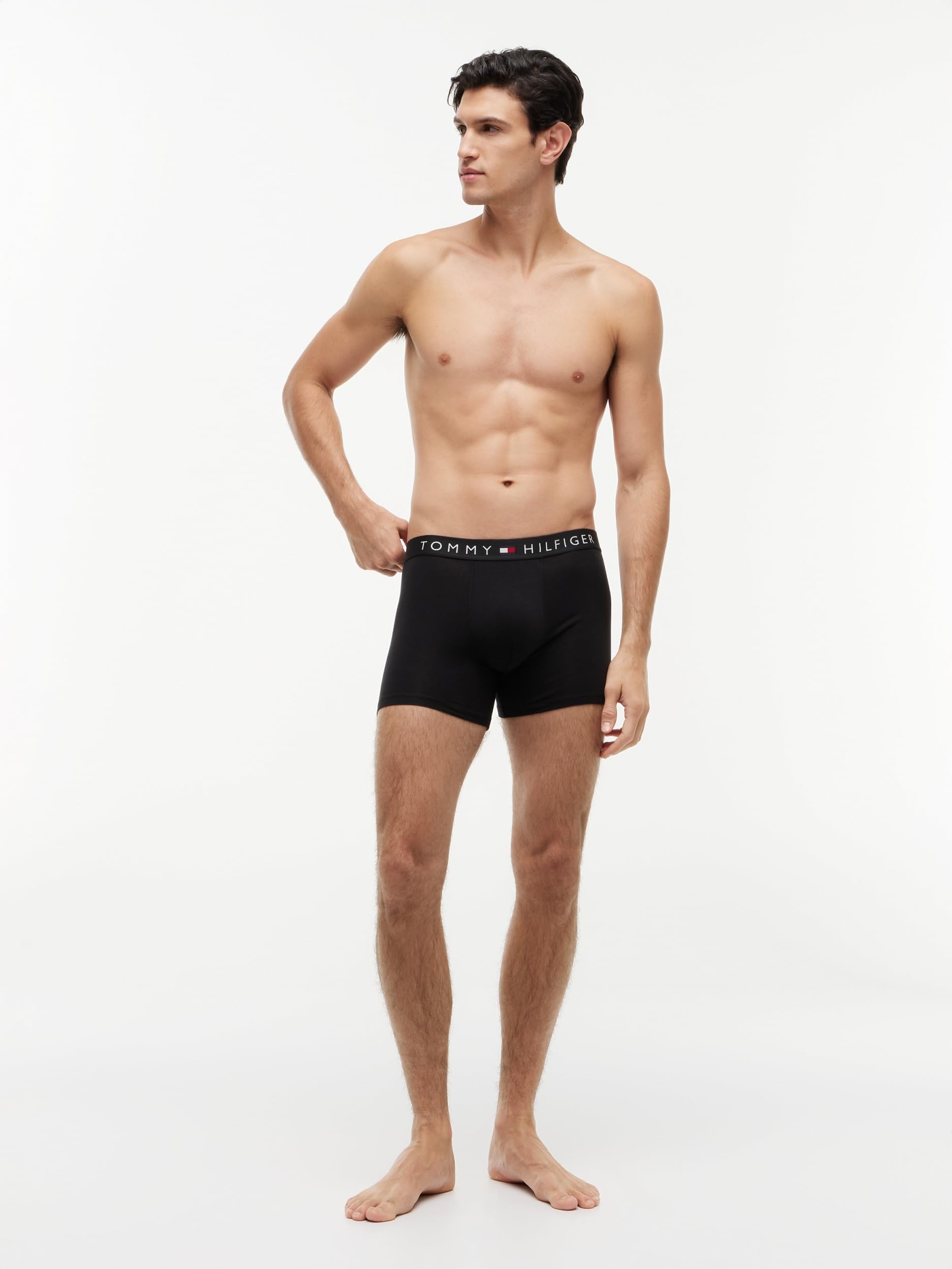 Tommy Hilfiger 3p Boxer Brief DTM Um0um03883 Boxer Slip Uomo (Pacco da 3)