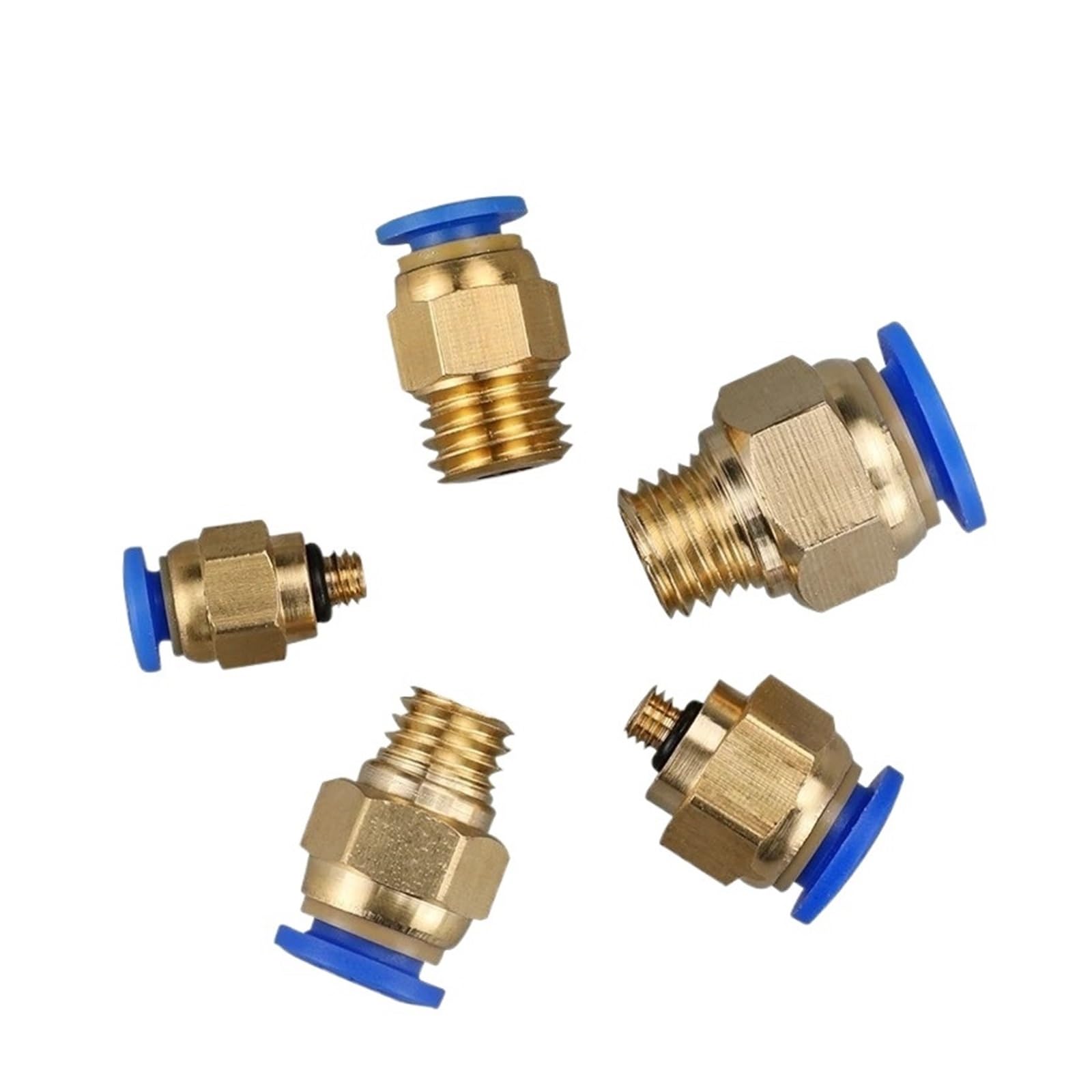 Connecteur pneumatique PC raccord rapide 12-M16 pour tuyau air comprimé industriel