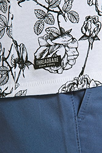 Uomo Threadbare Ohio Foglia Canottiera Design