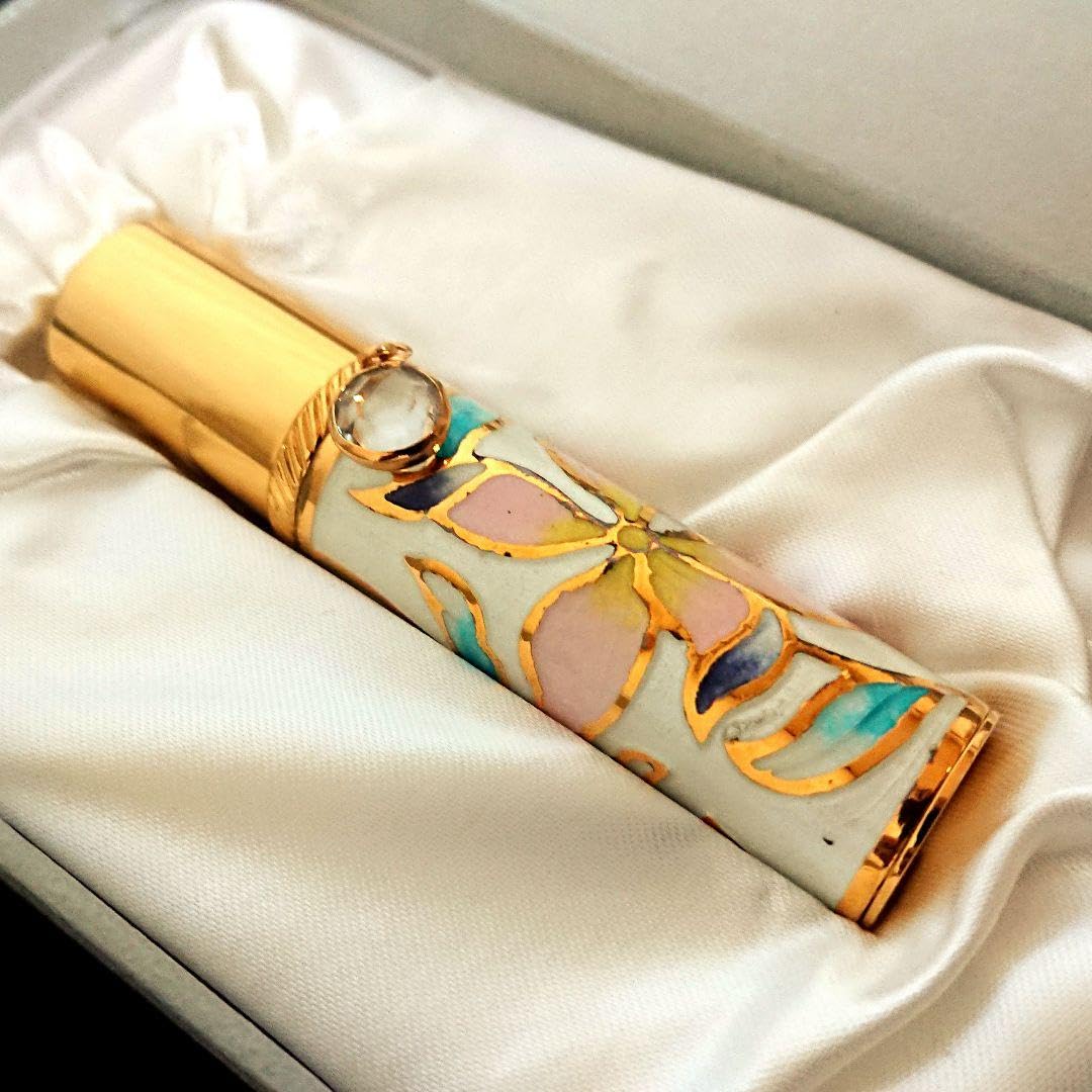 【新品】七宝焼のコンパクト&アトマイザー 新品】七宝焼のコンパクト&アトマイザー