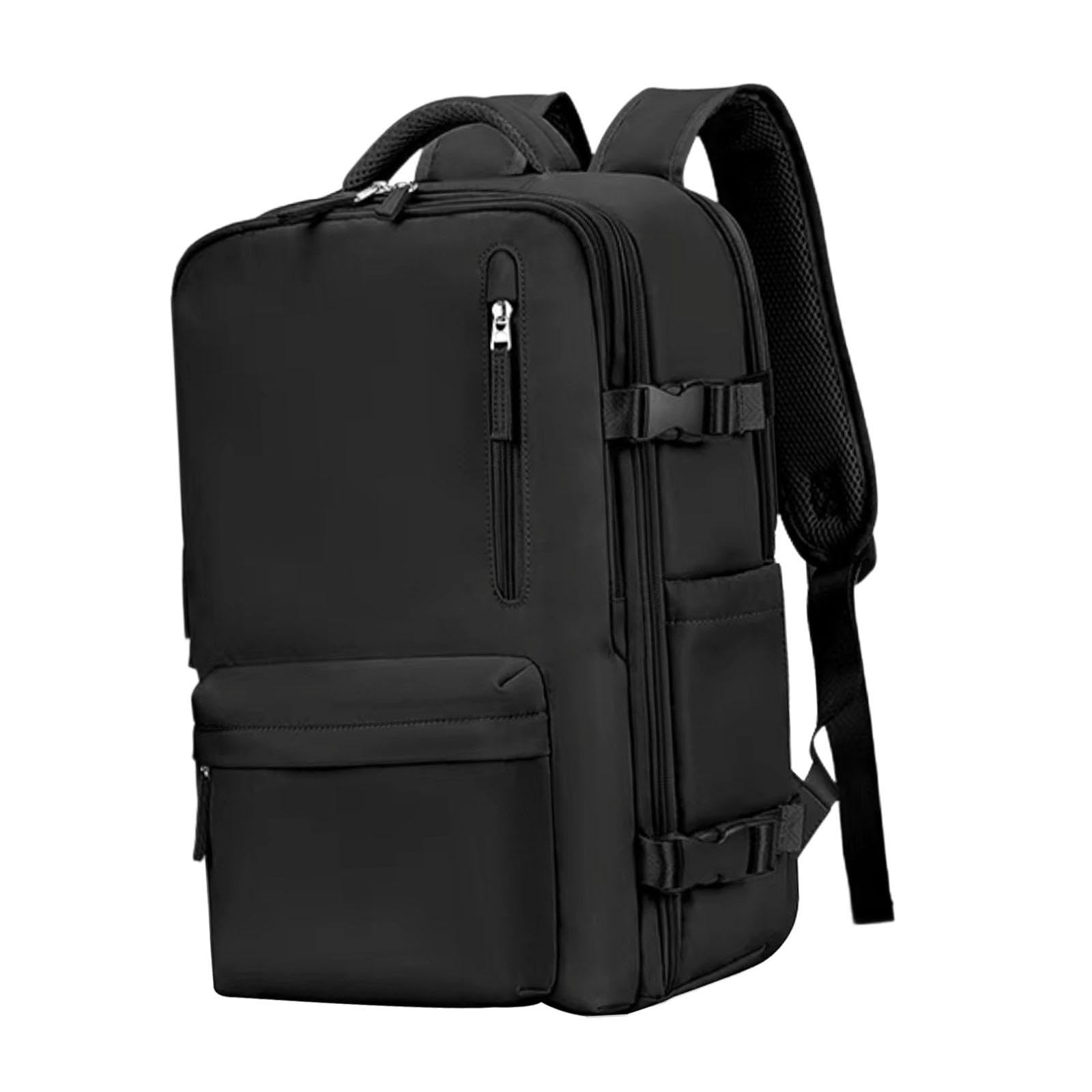 Merishopp Women Double Shoulder Bag Lightweight Travel Bag for Rucksack Overnight Bag Black|Sporting Goods|Outdoor Sports|Camping & Hiking|Hiking Backpacks|Day Packs|1 Travel Backpack-picture-16