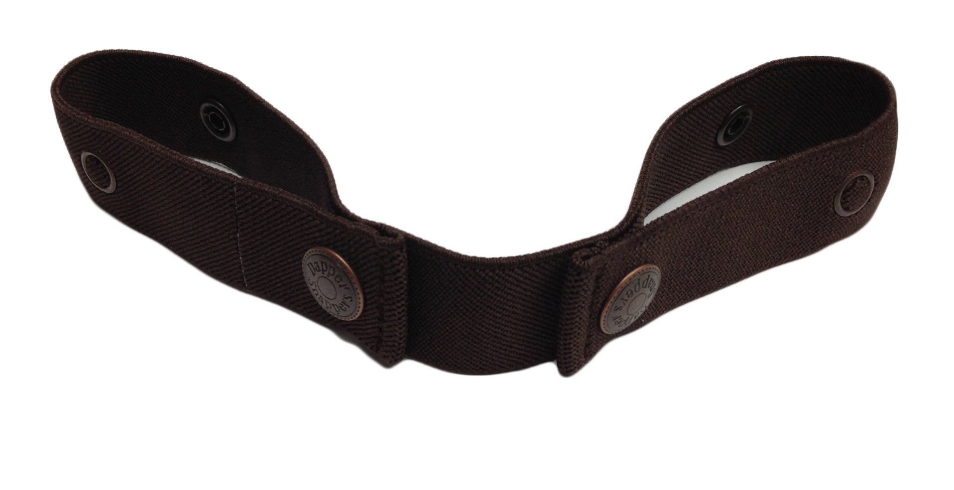 Dapper SnappersDapper Snappers Maternity Adjustable Belt for Pregnancy and After - Chocolate