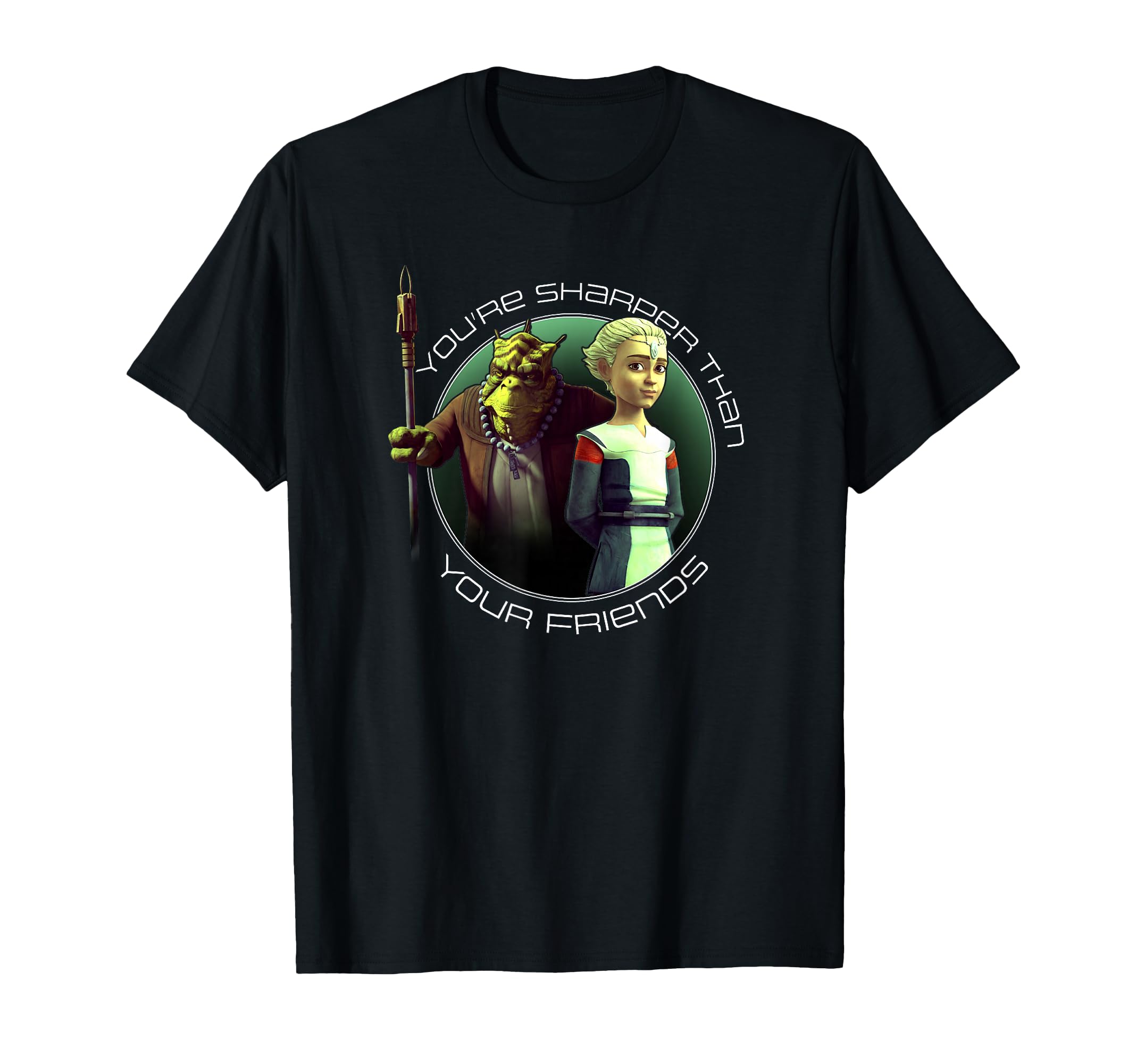 T-shirt Star Wars The Bad Batch design Omega Sid avec inscription graphique - 2