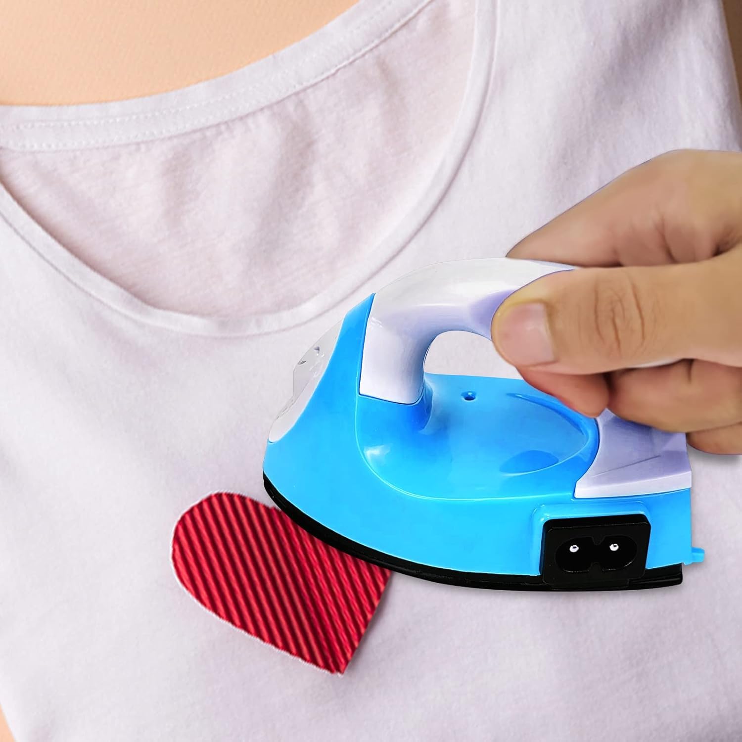 Amazon.co.jp: ミニヒートプレスアイロンマシン、ポータブルミニ電気