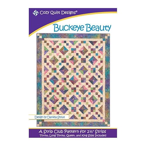 Cozy Quilt Designs Muster - Buckeye Beauty (inkl. Anleitung für vier Projektgrößen) Cover