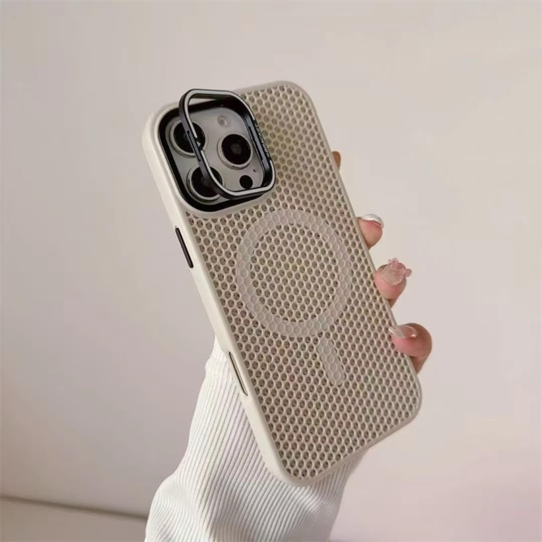 Coque anti surchauffe iPhone 15 Pro antichoc mate blanche - 8