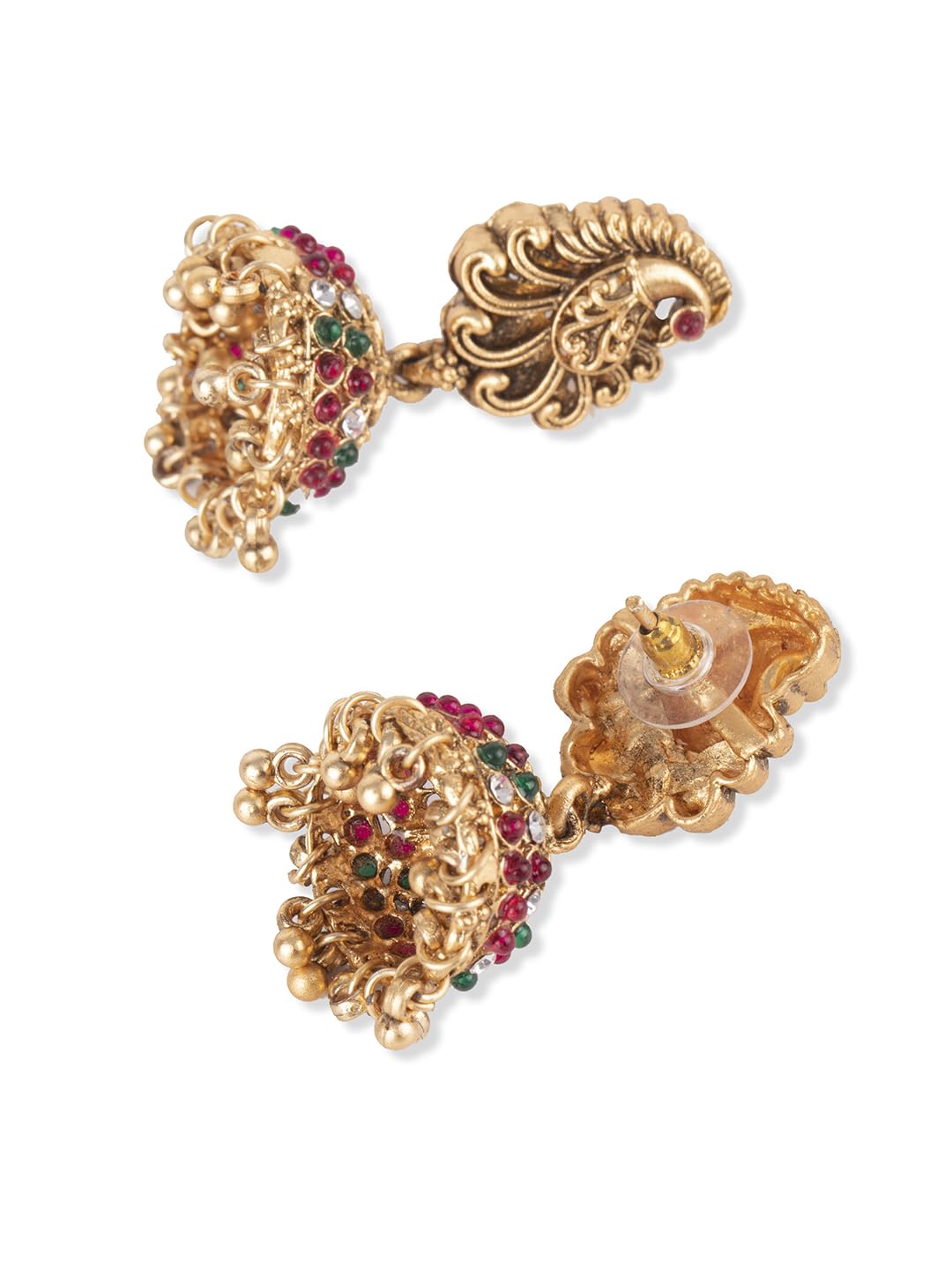 Gold Plated Goddess Lakshmi Temple Choker Set