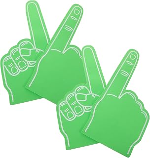 Milisten apoyos de los fanáticos del Concierto favores de Deportes de Equipo Dedo animando Juguete Mini Dedo de Espuma Dedos Web Guantes ánimo Guantes Blue