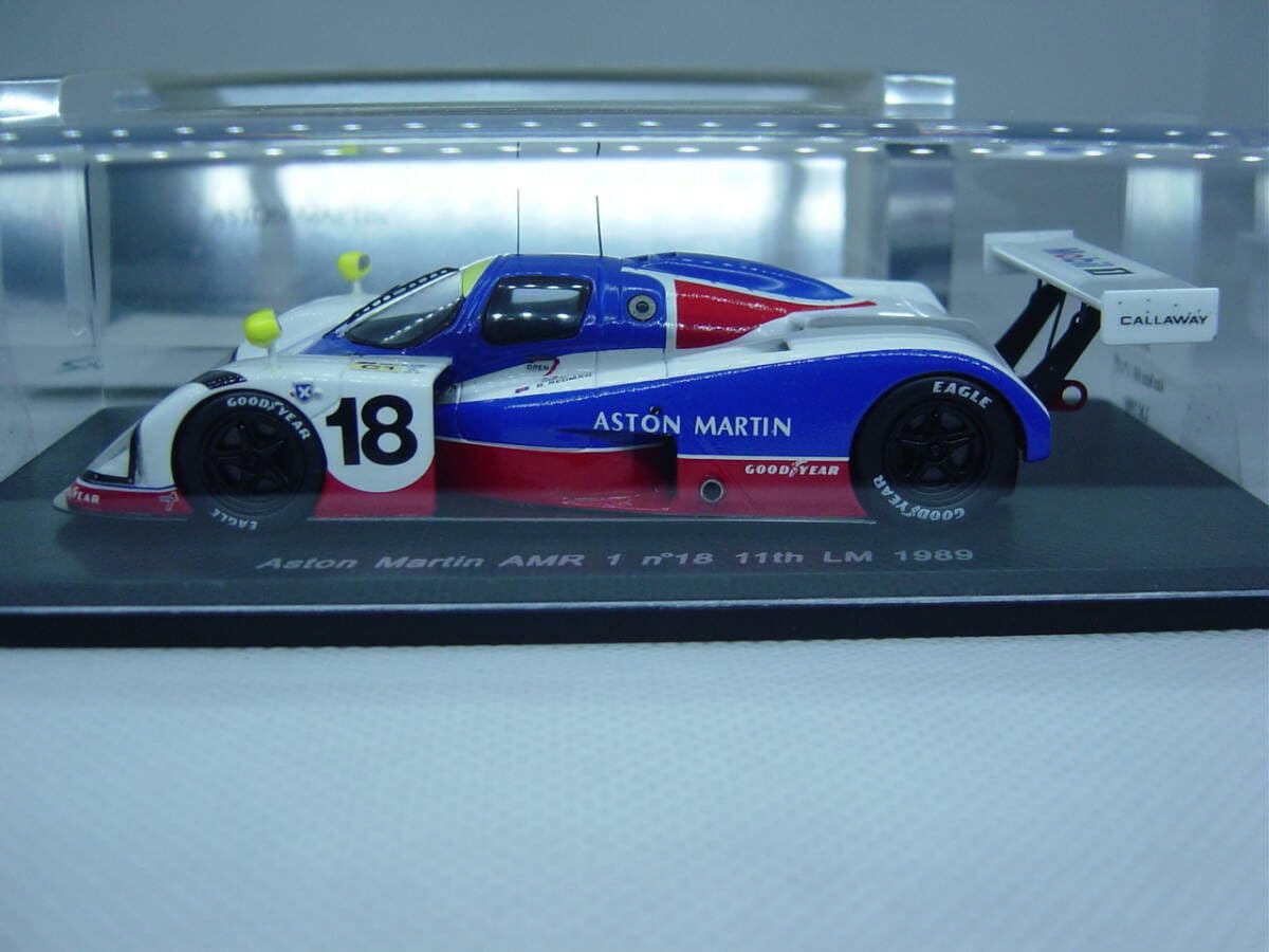 Amazon.co.jp: spark 1/43 Asron Martin AMR1 11th LM 1989#18 B