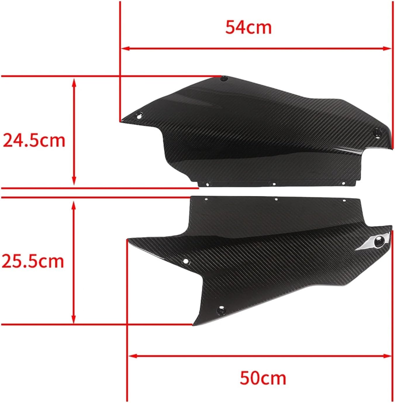 Motorcycle Belly Pan Side Lower Bottom Panel Protector Cover Carbon Fiber For Aprilia RS660 2021 2022 2023