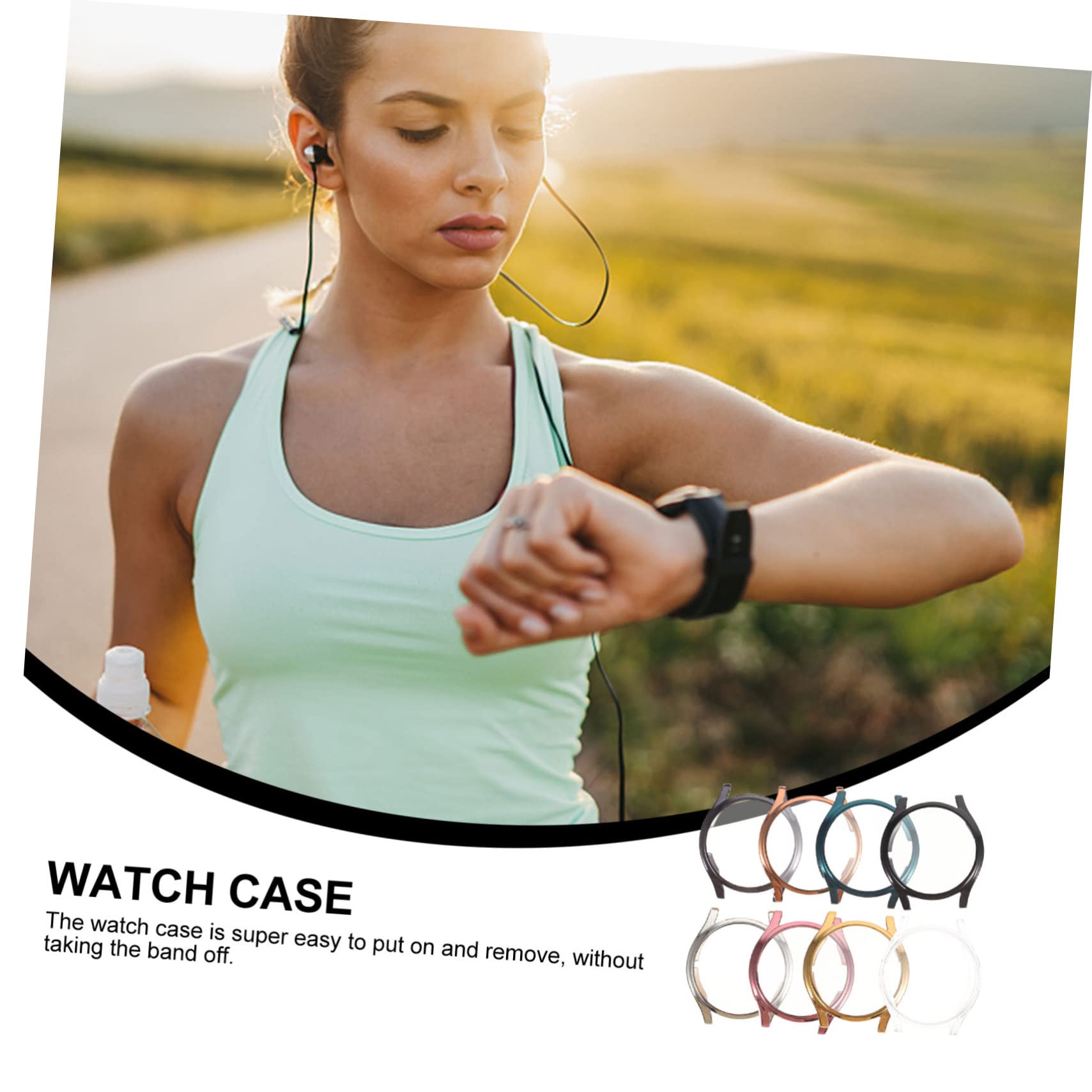 Housoutil obudowa samsunga Etui do smartwatcha Pokrowiec na zegarek inteligentne zegarki ochraniacz na zegarek praktyczne etui na smartwatch etui na smartwatch do zegarka elastyczne