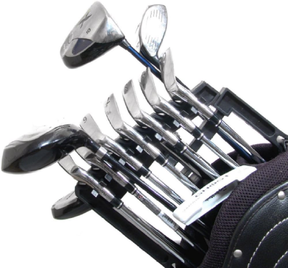 Kashiwise ナイン アイアン ホルダー ゴルフ クラブ 保護フレーム ラック キャディ バッグ 取付け Kashiwise メンズキャディバッグ Amazon