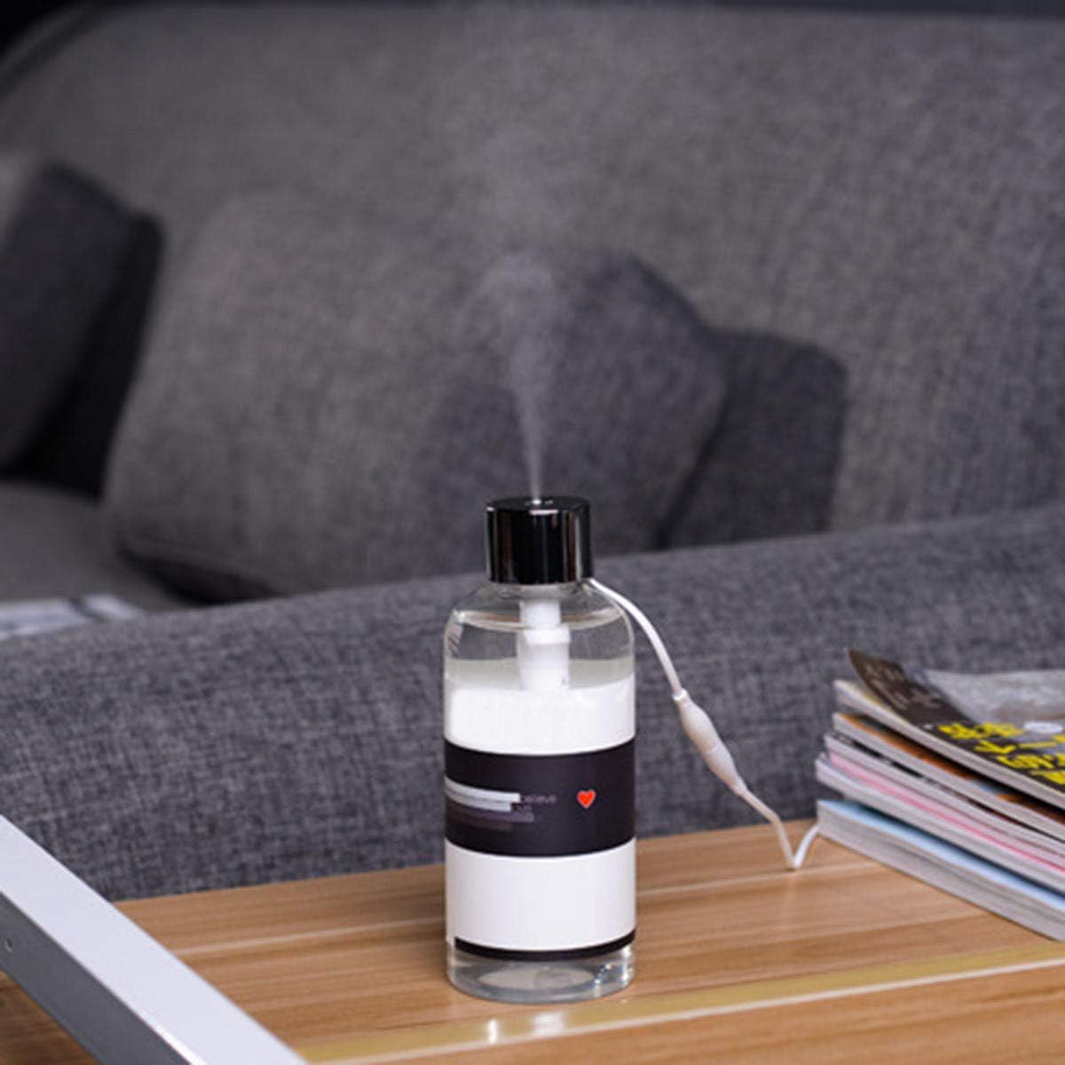 NP 300ml Air Diffuser Portable USB Water Bottle Humidifier Car Home Mist Maker Fogger