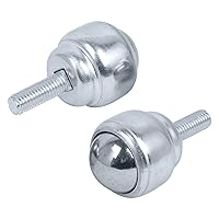 Vista 2 de Transportador de transmisión de rodamientos de bolas para silla de ruedas, bola de rodillo de rotación universal de 1 pulgada para mesa de unidad