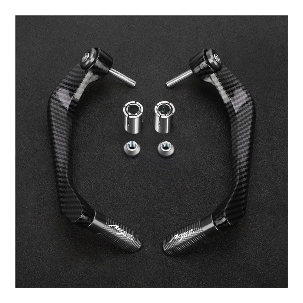 Beqlxta Gray With Logo Brake Lever Guard For Xrv750 For Africa Twin Crf1000l Crf1100l Motorcycle Handlebar Brake Clutch Lever Hand Guard Protector Handguard(Gray With Logo)