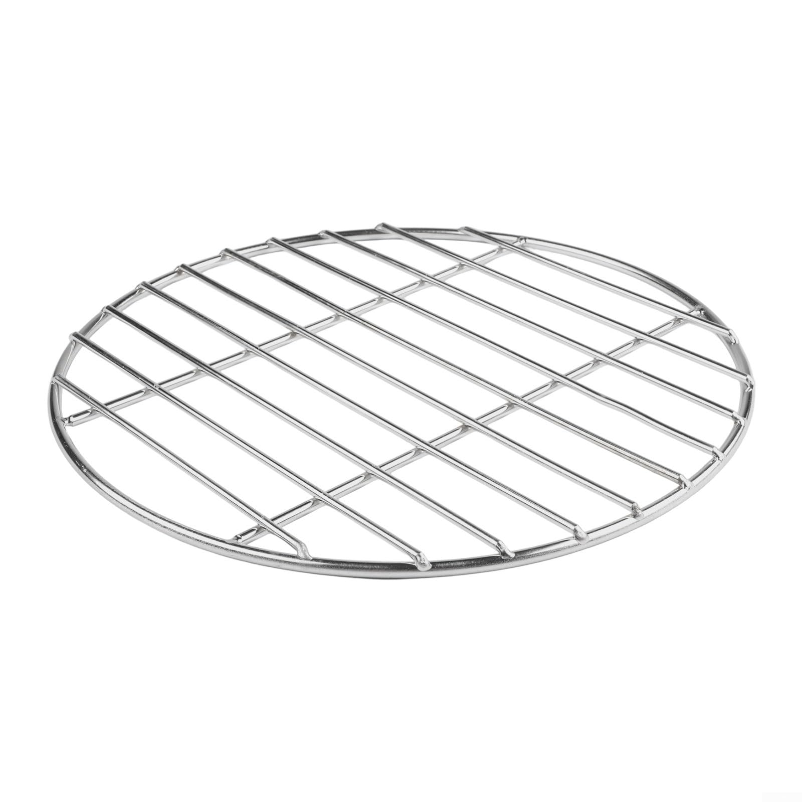 Griglia di ricambio per griglia di cottura, griglia rotonda in acciaio inox, rete per barbecue per campeggio e cucina all'aperto, diametro 30 cm/35 cm/40 cm (30 cm)