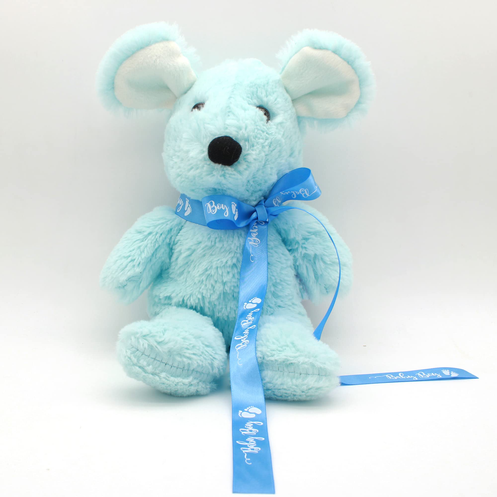 Satin Band „Baby Boy“ Blau – 19 Mm Breit, Ca. 9 M Lang, Für Deko Bei Baby Shower & Geburt
