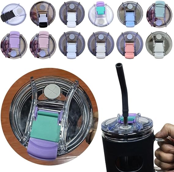 Tumbler Replacement Lids,Spill-Proof Splash Resistant Straw-Friendly Cover, Compatible for Stanley Cup 40oz Tumbler Tumbler Cover, Tumbler lid Replacement