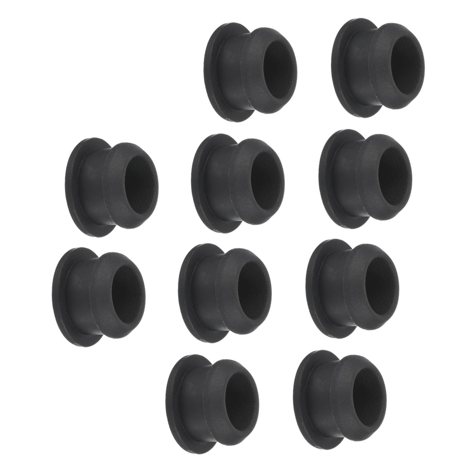 ROWORKX 12.5mm Silicone Snap-In Hole Plugs, 10PCS Rubber Blanking Plugs