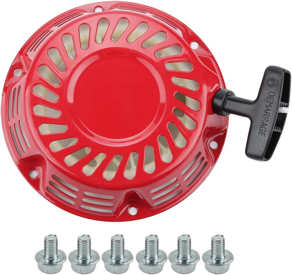 Powtol Mckin Recoil Starter with Bolt fits Power Equipment 3000 3500 4000 Watts Gas Generator