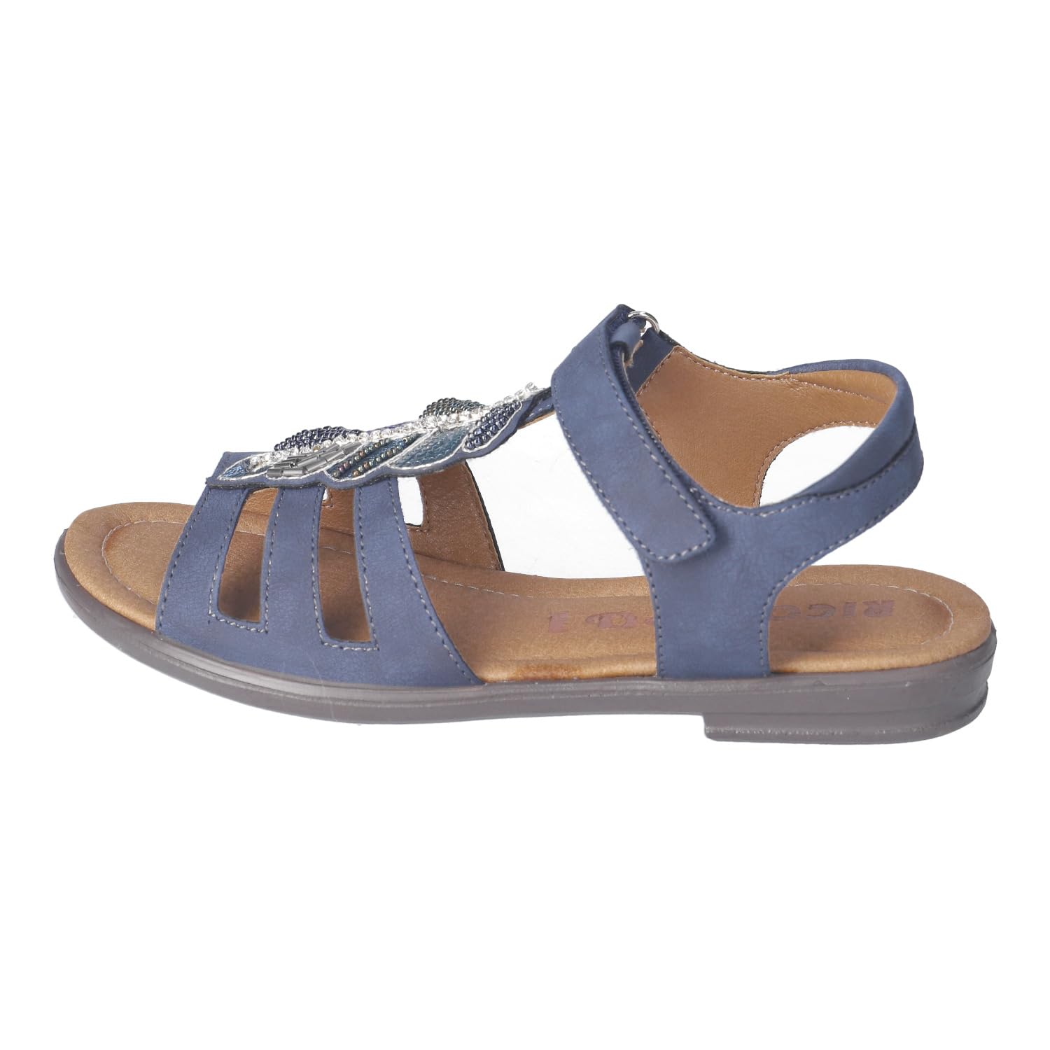 RICOSTA Mädchen Riemchensandalen Amelie, Kinder Sandalen, Weite: MITTEL