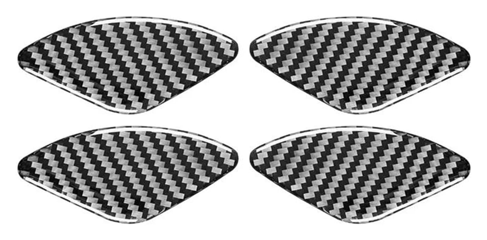 Decoration Interior Trim for CRV 2007-2011 Door Handle Bowl Decoration Cover Trim Stickers