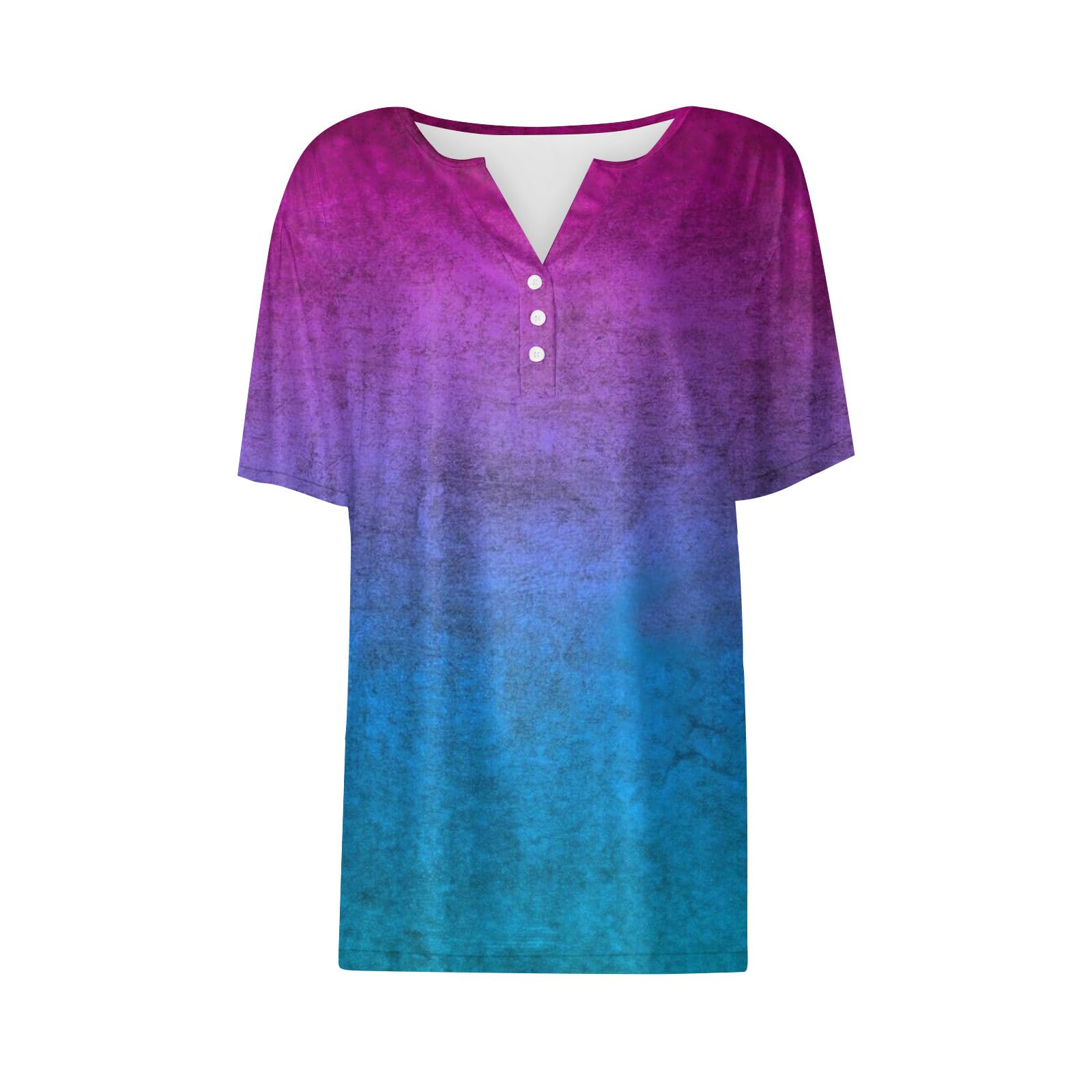 Tops Femmes Grande Taille Le Printemps Manche Courte Tee Shirt Sport Fashion Tie and Dye T-Shirt Femle Confortable