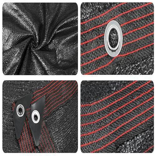 Shade Mesh Tarp 8x9m, Heat Insulation Sunblock, Shade Cloth Net 70-90%, Sunshade Netting, for Outdoor Garden Neting Mesh Pergola Patio Lawn Sun Shade Cloth - Image 3