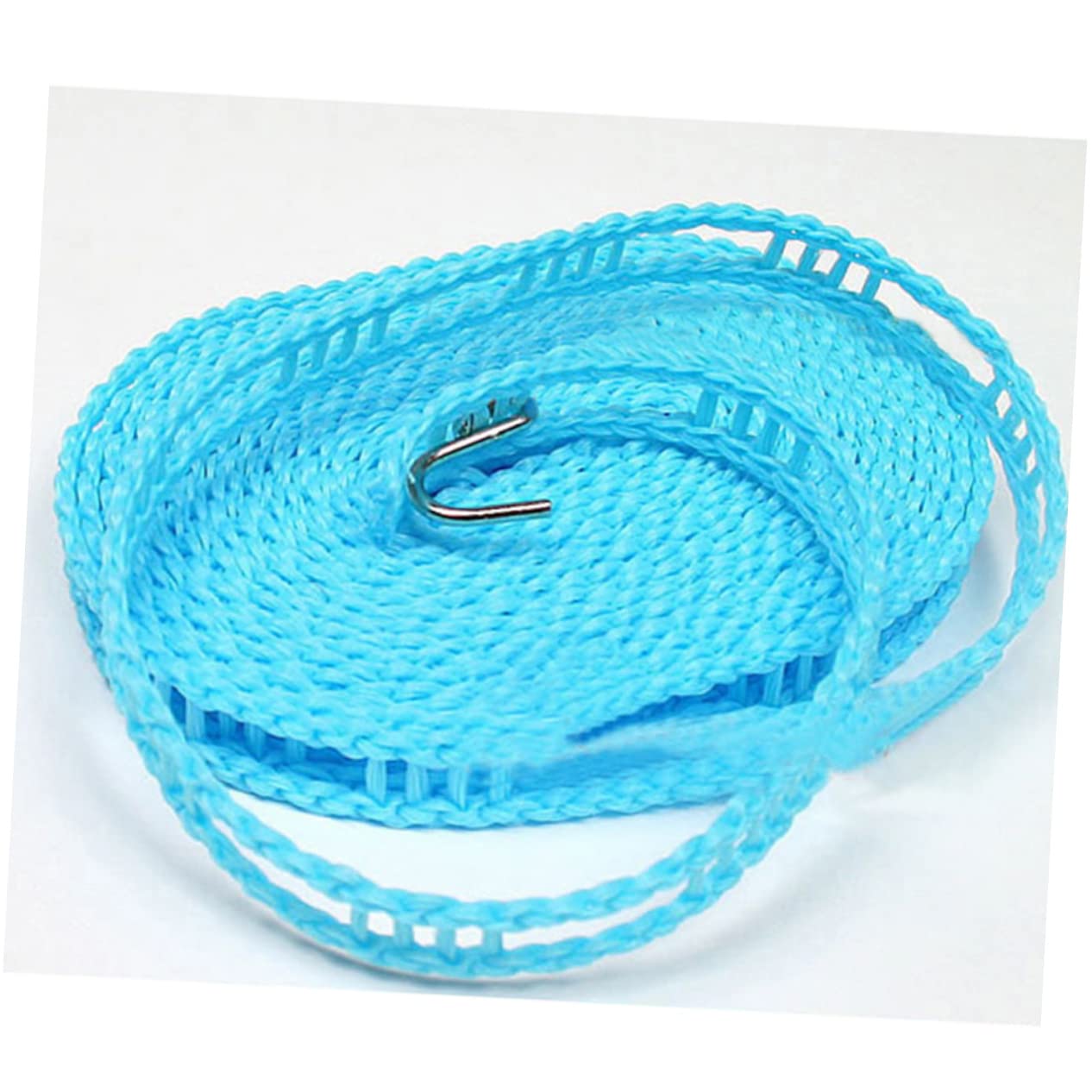 KOMBIUDA Clothesline Laundry Rope Travel Windproof Clothes Drying Rope Camping Wire Ropes Travel Laundry Rope Travel Clothes Drying Wire Rope Drying Rope Portable Windproof Random Color
