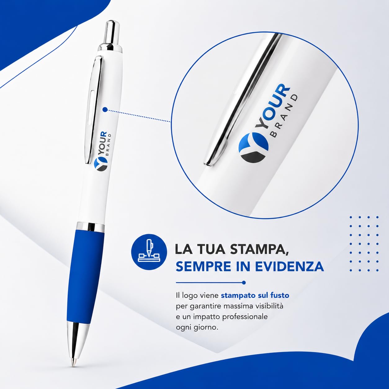 Penne Personalizzate Penna Personalizzata con Scritta Nome Logo Gadget Matrimonio Personalizzati da Personalizzare Juke Aziendali per Fiere 100 pezzi