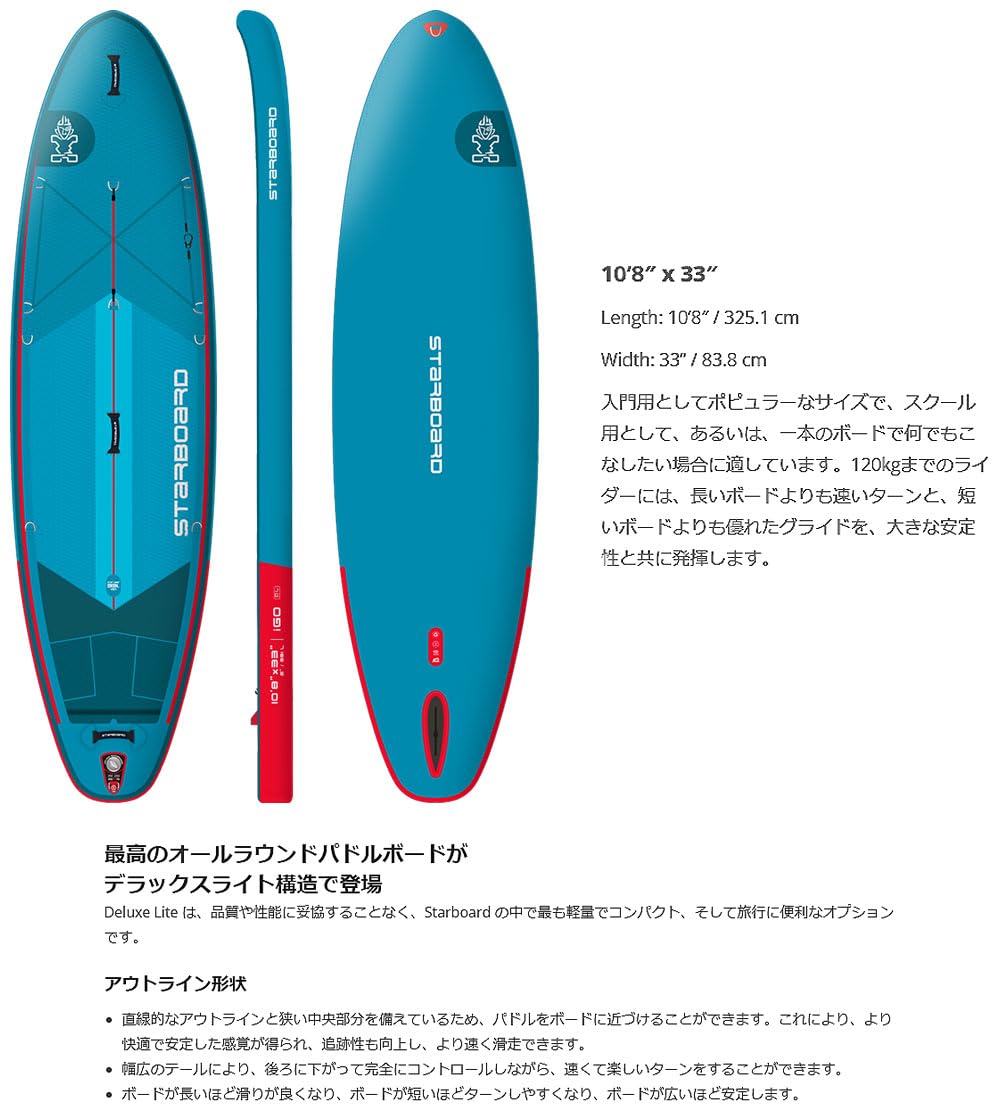 STARBOARD STARLITE【ケース付】 STARBOARD STARLITE【ケース付】