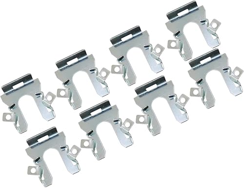 Pinzas de acero de retención de pivote compatibles con Ford F250 F350 F450 Bronco Lincoln Mercury F2AB13N020AA MMO05268 E9DZ13N129A E9DB13N020AA