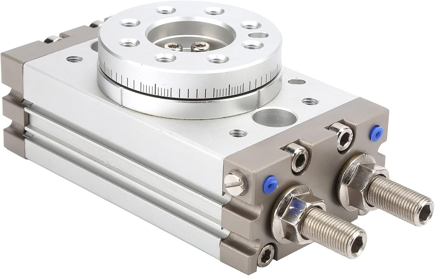 Amazon.com: Pneumatic Rotary Actuator, Rack and Pinion Type Double ...
