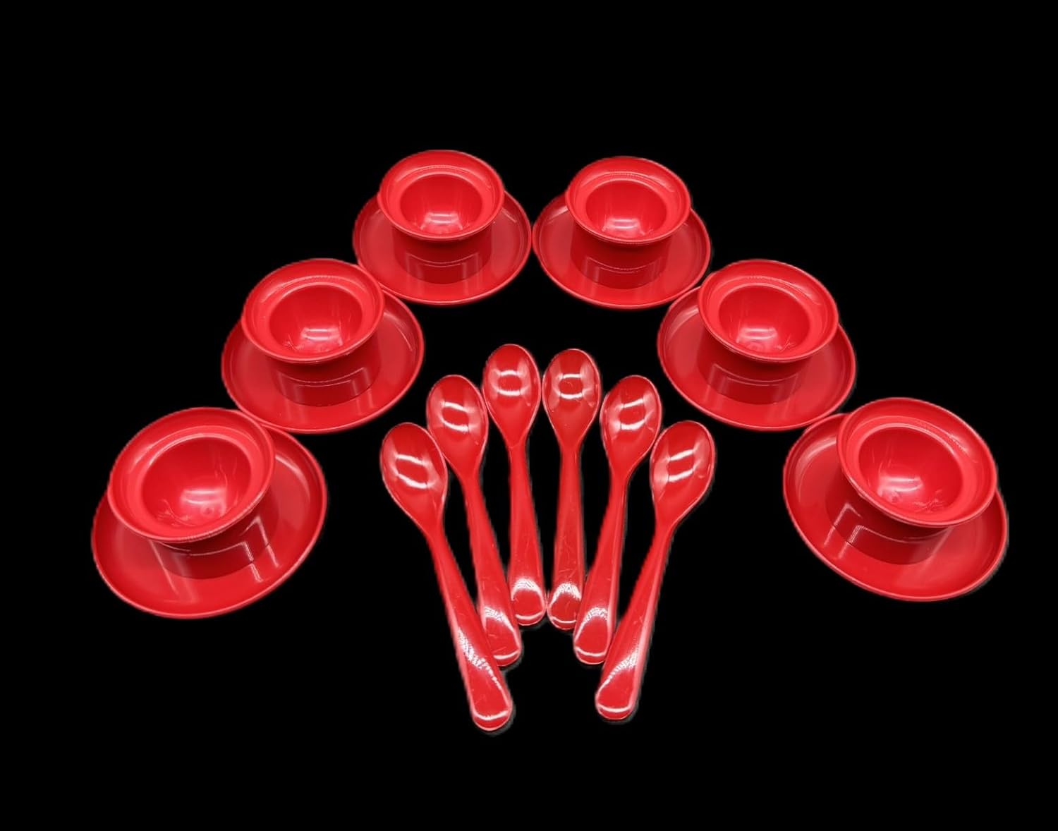 Red Plastic Egg Cup