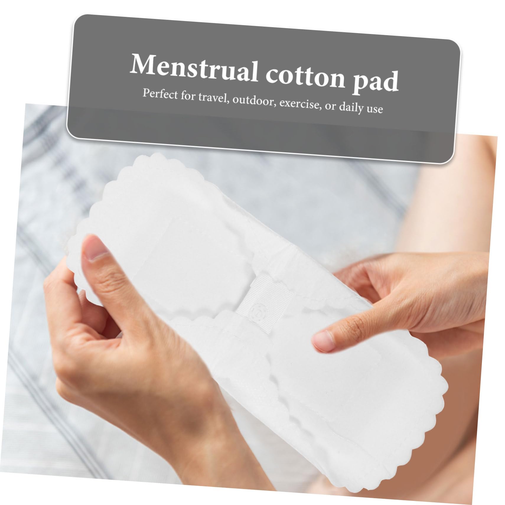 COLLBATH 30 Piezas Paño Menstrual Lavable Servilletas Sanitarias Toallas Sanitarias Almohadillas De Algodón De Época Paño Sanitario Revestimientos Paño De Algodón Impermeable