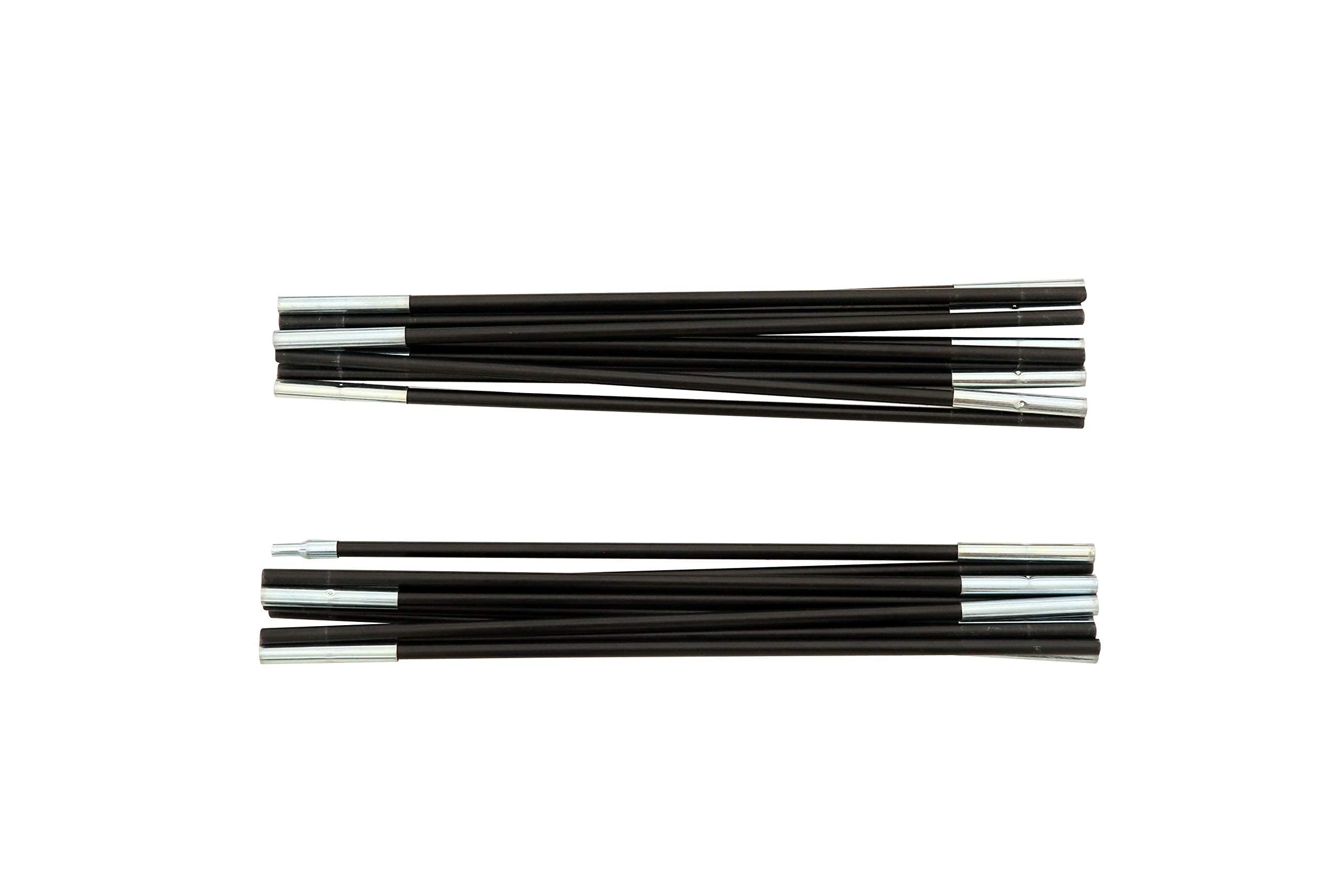 Gorich Beach Tent Poles for 3-8 Person Beach Tent for Replacement (3 Person Tent Poles)