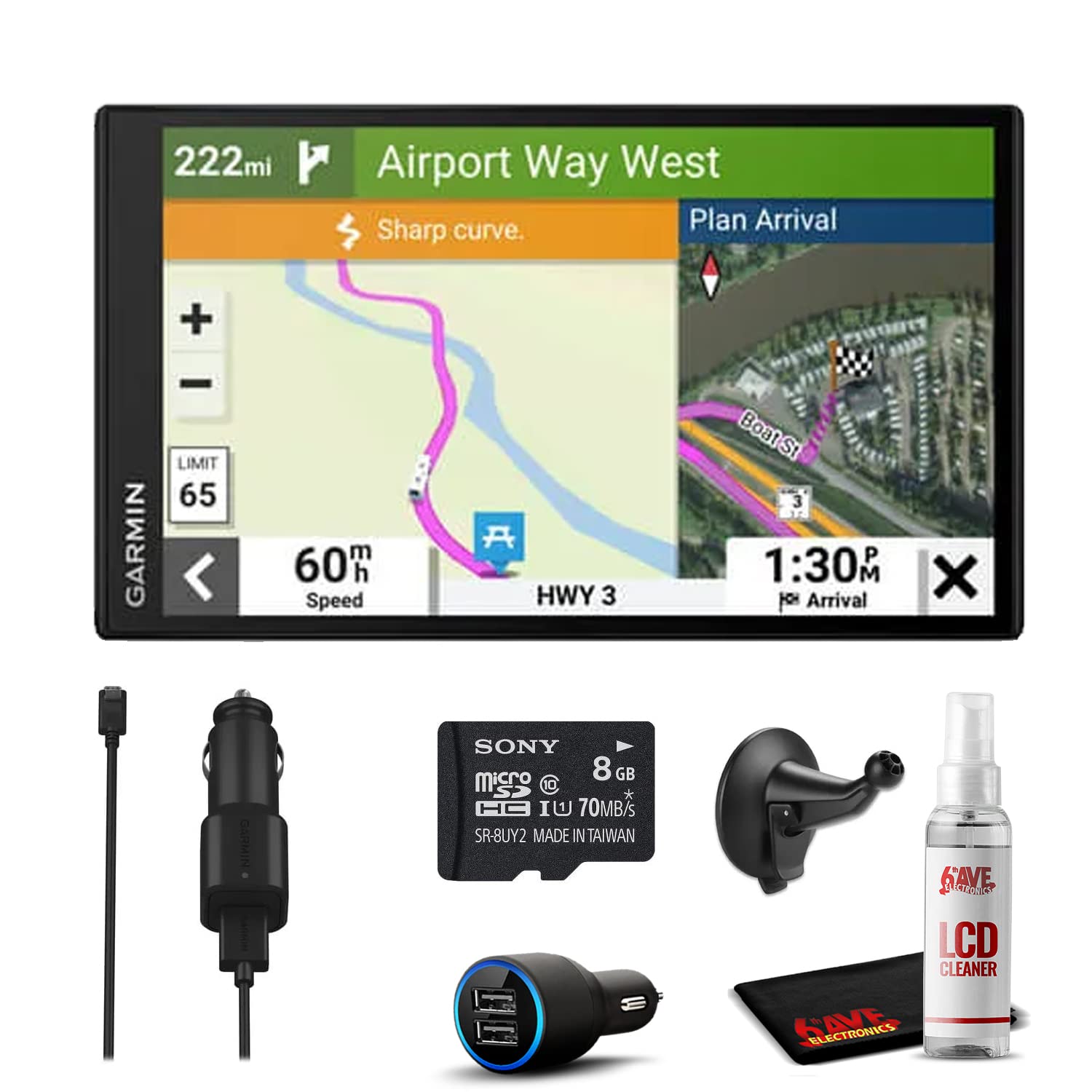 Amazon.com: Garmin RV 795 RV Navigator GPS Portable Navigator for RVs ...