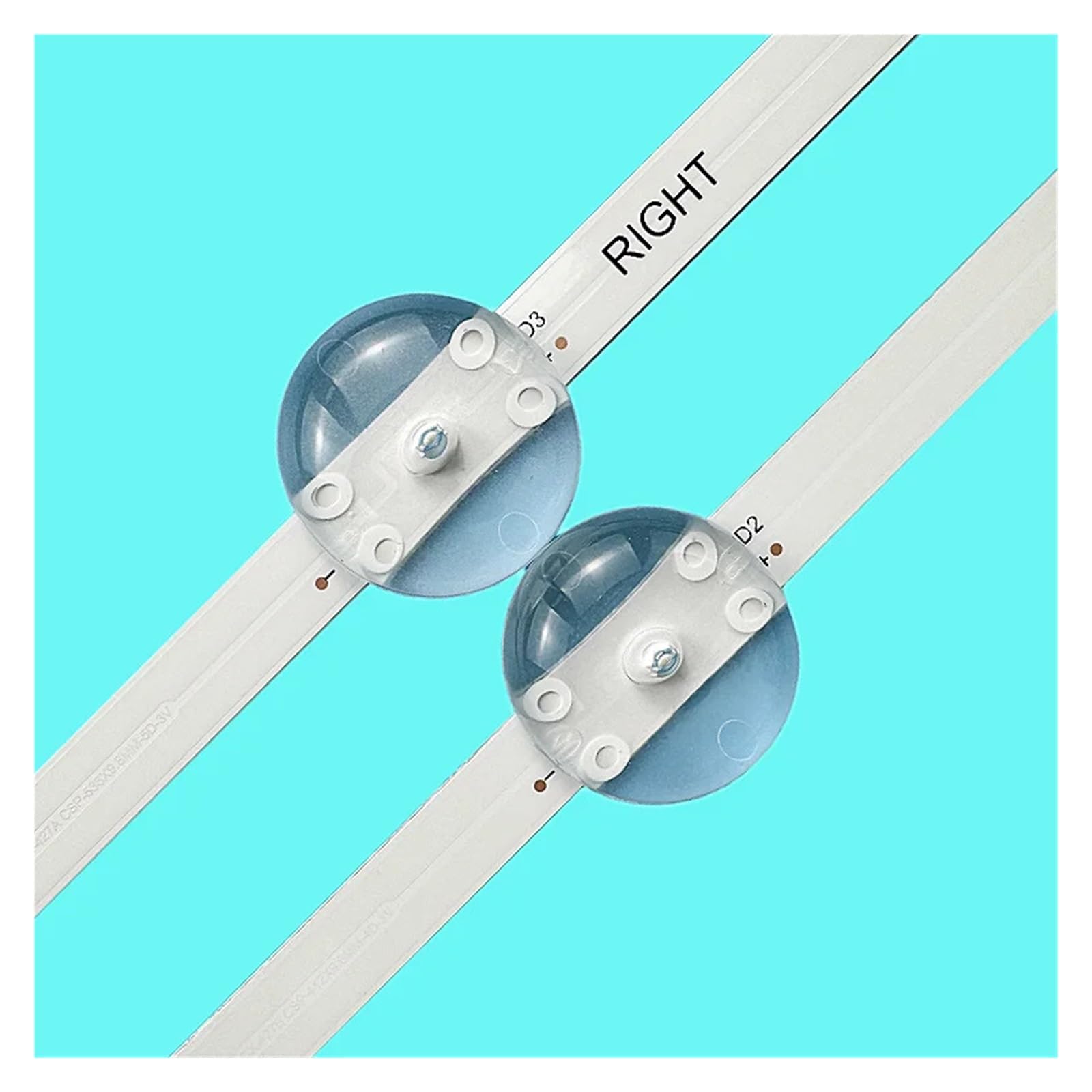 Striscia LED Retroilluminazione Per TV Grundig 49VLX6000, 49VLX7980, 49VLX6950BP, WCK60601-AB, WCE60601-AB