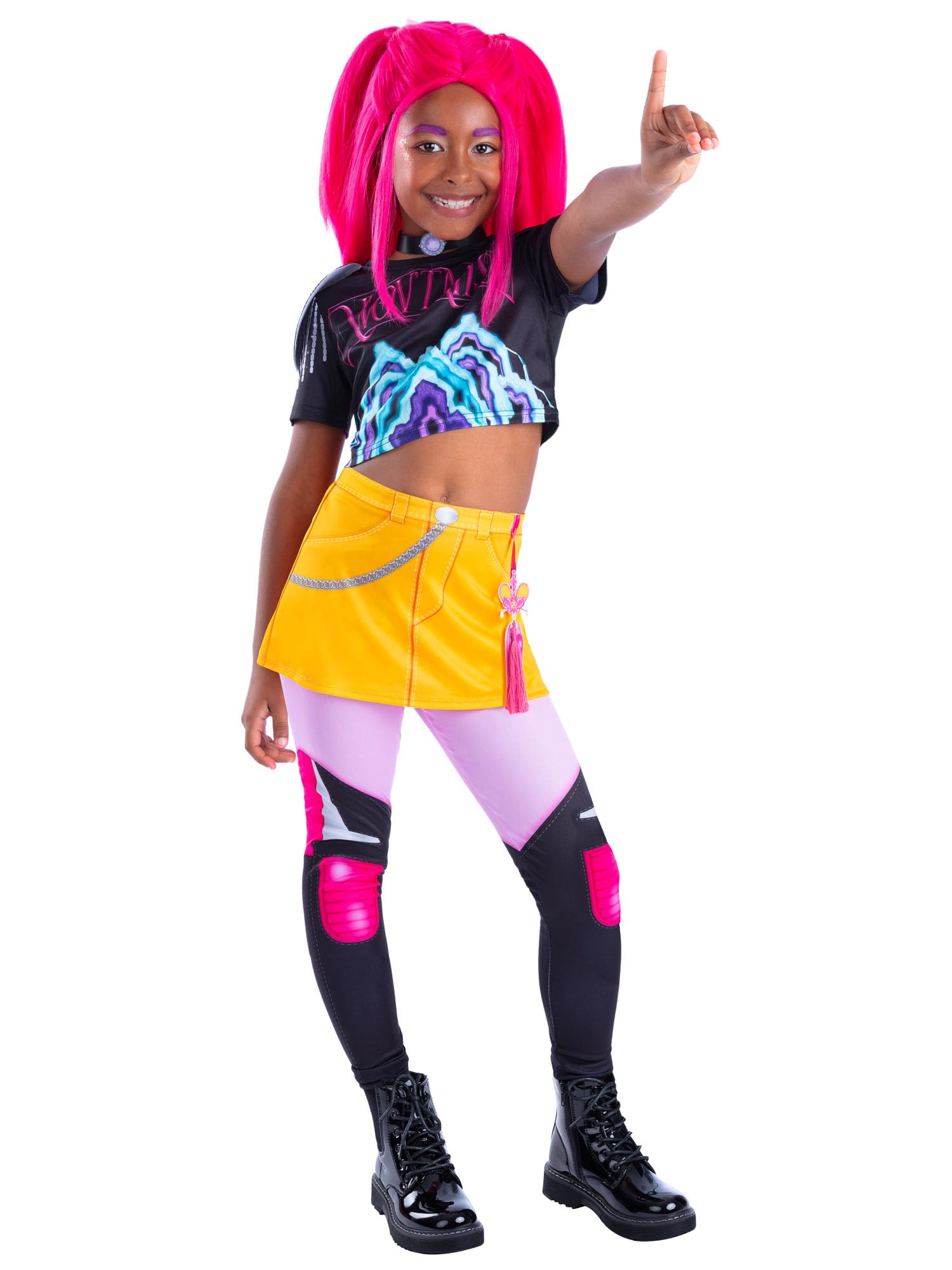 Rubies Official Netflix K-Pop Demon Hunters Mira Child Costume, Kids Fancy Dress
