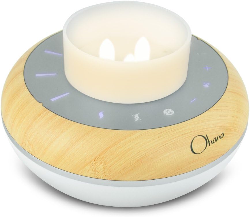 Bem Ohana Twilight Kit, 3 Piece Water Resistant Bluetooth Speaker with Built-in LED Candle Light