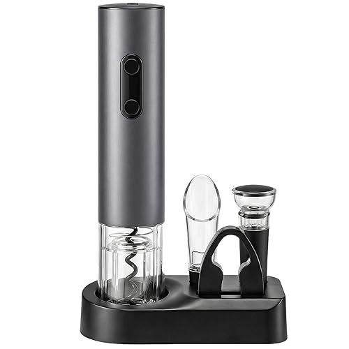 Electric Wine Opener 4-in-1 Automatic Wine Opener Set, Battery Operated