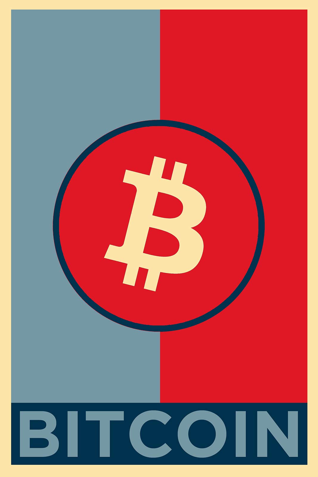 Amazon.com: Bitcoin Art Print - Hope - Photo Poster Gift - Cryptocurrency  Crypto Finance BTC // Size: A4 (210 x 297 mm) : Home & Kitchen
