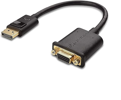 Miniatura 6 de Cable Matters Adaptador HDMI a VGA (convertidor HDMI a VGA) en negro y adaptador DisplayPort a VGA