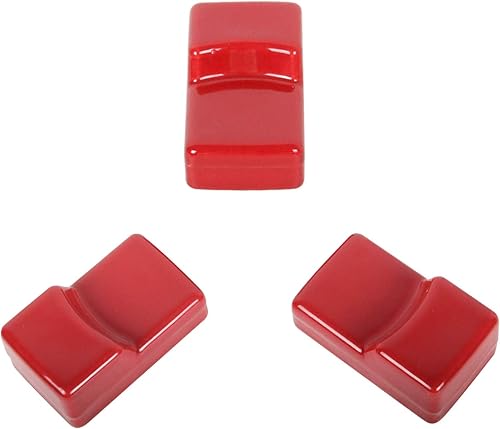 KAMaster Juego de 3 zapatos de cerámica para parrilla Kamado, piezas de accesorios para parrilla Kamado, parrilla clásica y grande o parrilla de