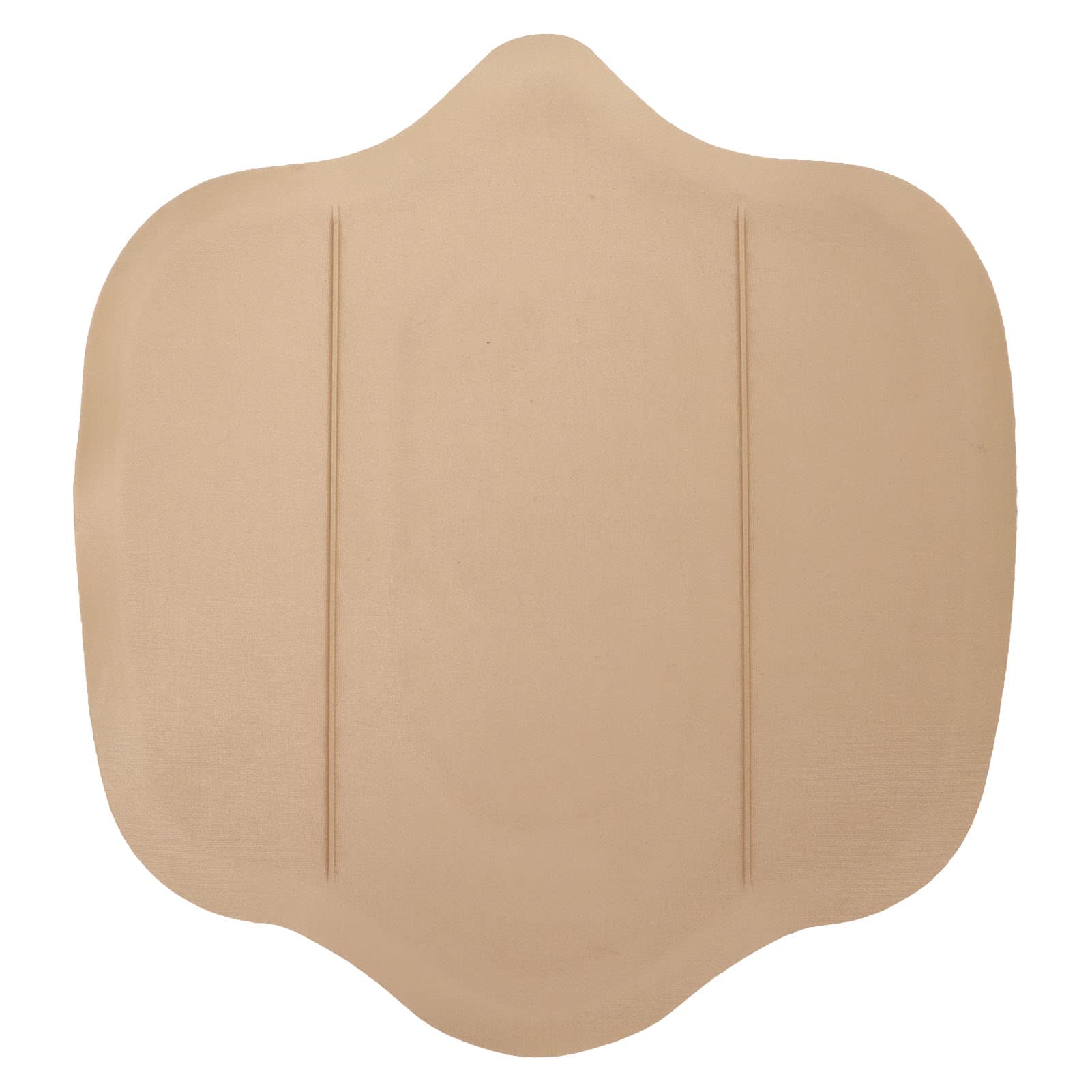 Planche Abdominale en Mousse Lipo Femmes Planche de Compression Abdominale Façonnage en Mousse Souple Post-chirurgie Planche D'aplatissement du Ventre (Beige)
