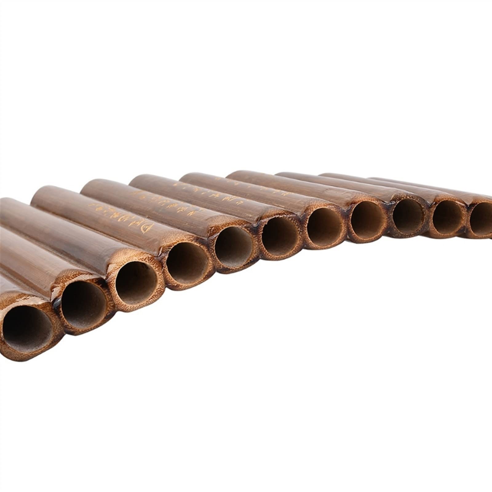 Zampoñas Flauta De Pan Marrón De 15 Tubos, Llave G, Instrumento Musical Chino, Tubos De Pan, Instrumento De Viento De Madera